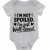 I’m Not Spoiled Babygrow