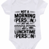 Not A Morning Person Babygrow