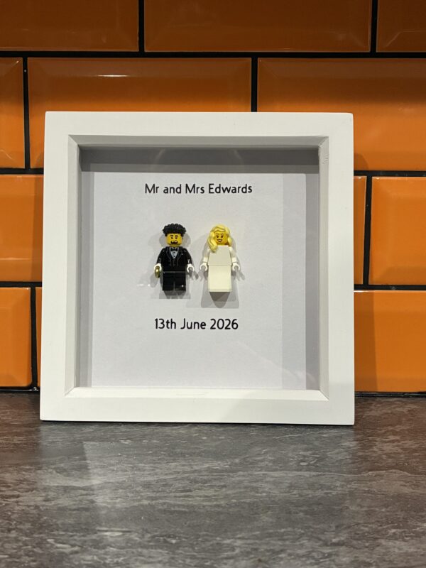 Lego Wedding Shadowbox